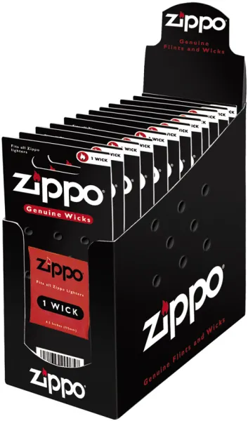 Zippo Wicks Countertop Display 24 lights 56001