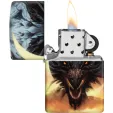 Zippo Dragon Design lights ZO56108