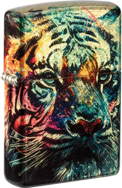 Zippo Colorful Tiger Design lights ZO58188