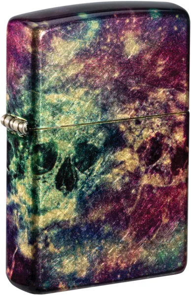 Zippo Galaxy Skull Lighter lights ZO58190
