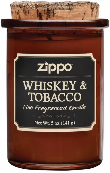 Zippo Spirit Candle Whiskey-Tobacco lights ZO70006