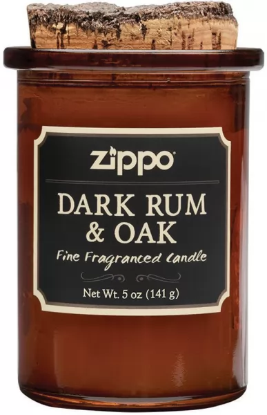 Zippo Spirit Candle Dark Rum-Oak lights ZO70007
