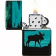 Zippo Moose Landscape Lighter lights ZO70149