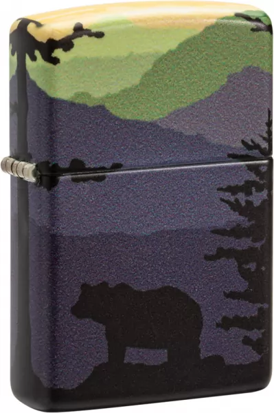 Zippo Bear Landscape Lighter lights ZO70150