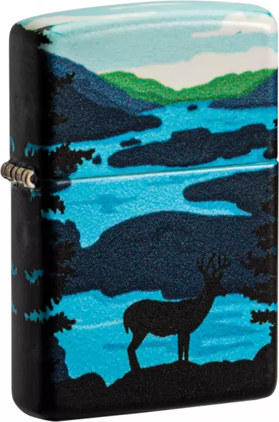 Zippo Deer Landscape Lighter lights ZO70151