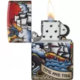 Zippo Nautical Tattoo Lighter lights ZO70253