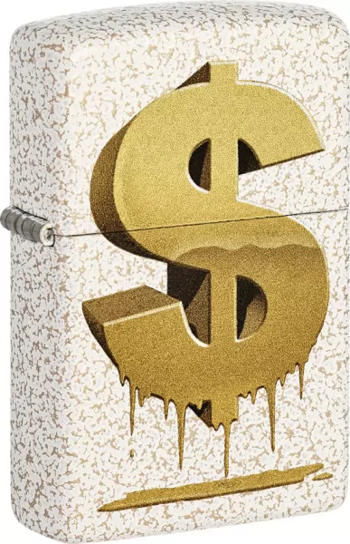 Zippo Drippy Dollar Design Lighter lights ZO70791