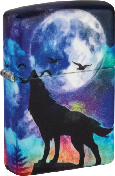 Zippo Wolf Design Lighter lights ZO70793
