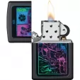 Zippo Black Light Tarot Card lights ZO70894