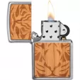 Zippo Woodchuck Cherry Tiger lights ZO70902
