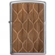 Zippo Woodchuck Walnut Leaves lights ZO70903