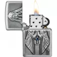 Zippo Praying Woman Emblem lights ZO71283