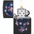 Zippo Flamingo Skull Lighter lights ZO71854