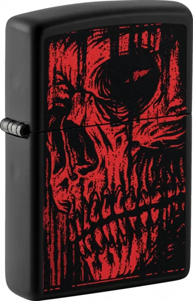 Zippo Red Skull Design Lighter lights ZO71858