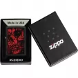 Zippo Red Skull Design Lighter lights ZO71858
