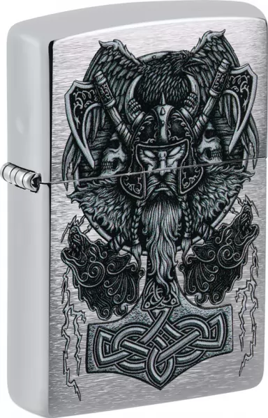 Zippo Viking Design Lighter lights ZO71860