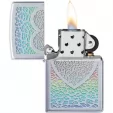Zippo Heart Design Lighter lights ZO71863