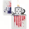 Zippo Flag Lighter lights ZO71866