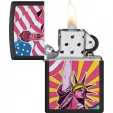 Zippo Lady Liberty Design lights ZO71867