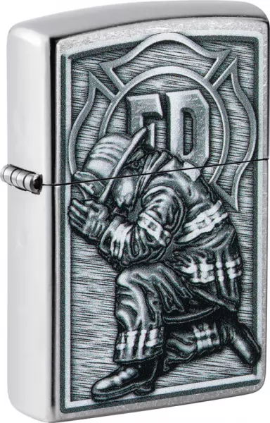 Zippo Firefighter Design Lighter lights ZO71868