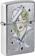 Zippo Sailor Girl Tattoo Lighter - ZO71872