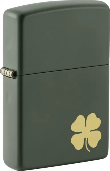 Zippo Four Leaf Clover Lighter lights ZO71878