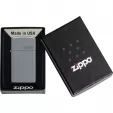 Zippo Slim Lighter Gray lights ZO71885