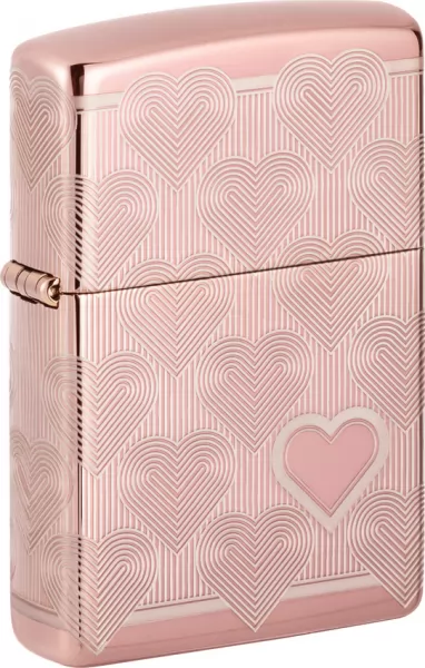 Zippo Heart Design Lighter lights ZO71896