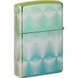 Zippo Classic Lighter Teal lights ZO71898