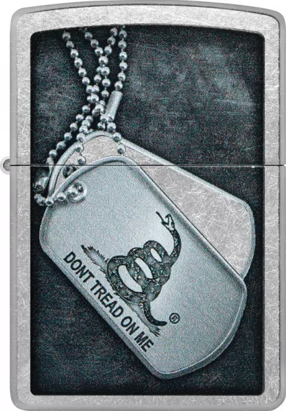 Zippo Dont Tread On Me Lighter lights ZO72437
