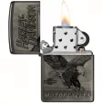 Zippo Harley Davidson Eagle Lighter lights ZO73302