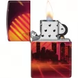 Zippo Cyber City Lighter lights ZO73662