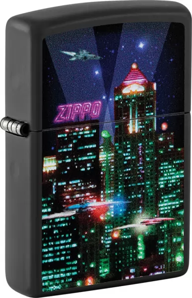 Zippo Cyber City Design Lighter lights ZO73663