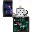 Zippo Cyber City Design Lighter lights ZO73663