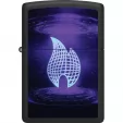 Zippo UFO Flame Design Lighter lights ZO73664