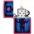 Zippo Flame TV Man Lighter lights ZO73665
