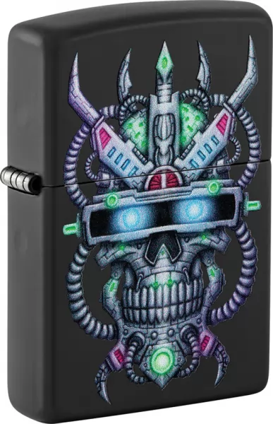 Zippo Cyber Skull Design Lighter lights ZO73666