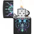 Zippo Cyber Skull Design Lighter lights ZO73666