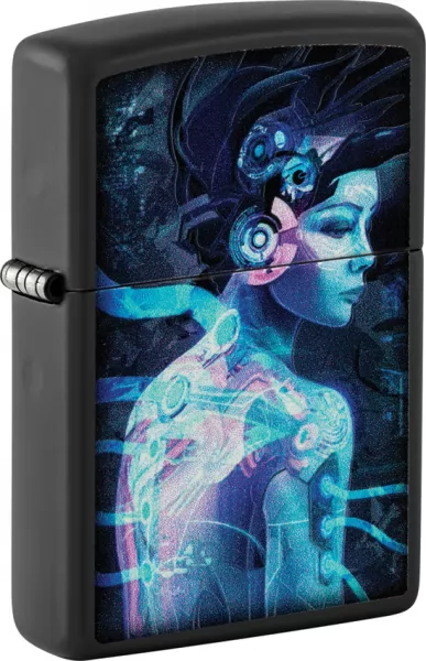 Zippo Cyborg Woman Design lights ZO73667