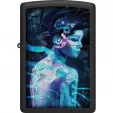Zippo Cyborg Woman Design lights ZO73667