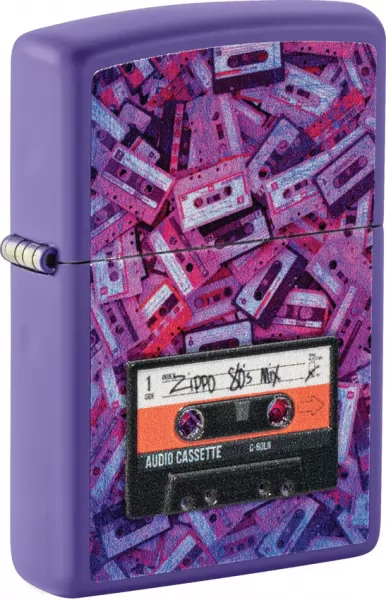 Zippo 80s Cassette Tape Lighter lights ZO73671
