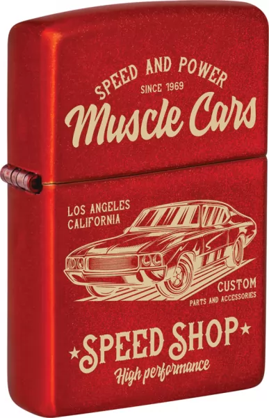 Zippo Muscle Car Design Lighter lights ZO73673