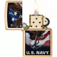 Zippo U.S. Navy Lighter lights ZO73748