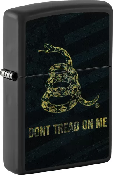 Zippo Dont Tread On Me Design lights ZO73751