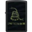 Zippo Dont Tread On Me Design lights ZO73751