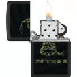 Zippo Dont Tread On Me Design lights ZO73751