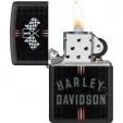 Zippo Harley Davidson Race Lighter lights ZO73760