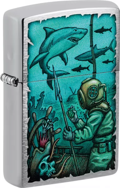 Zippo Underwater Design Lighter lights ZO73763