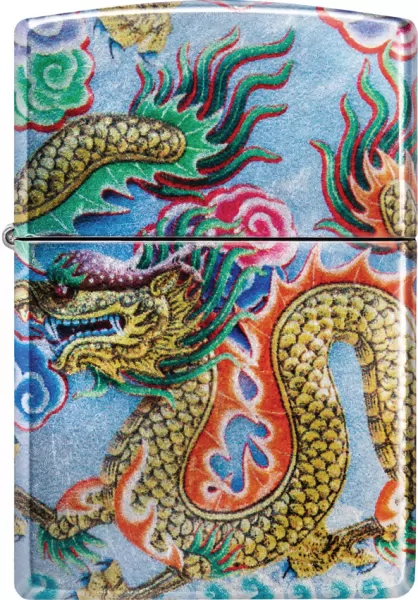 Zippo Dragon Design Lighter lights ZO73827
