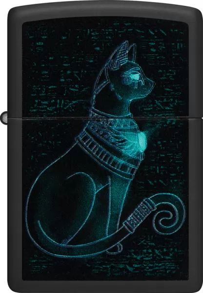 Zippo Spiritual Cat Design lights ZO73863